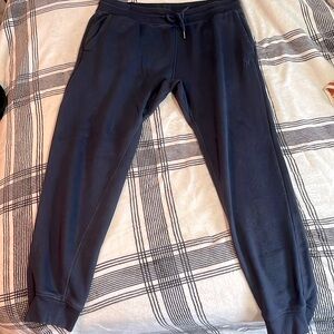 Navy Blue Hurley Large Sweatpants